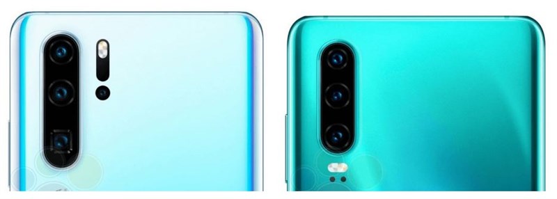 Huawei P30 và P30 Pro lộ nhiều ảnh render sắc nét: Màn hình cong 3D, 3 camera