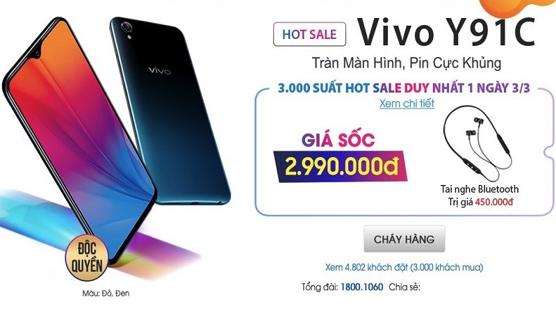 Vivo Y91C Vivo Y91C
