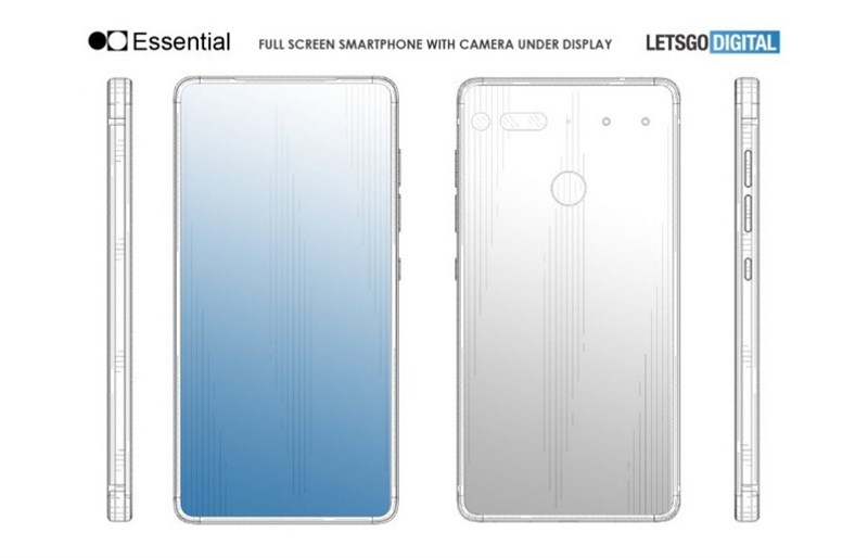 Bằng sáng chế Essential Phone 2