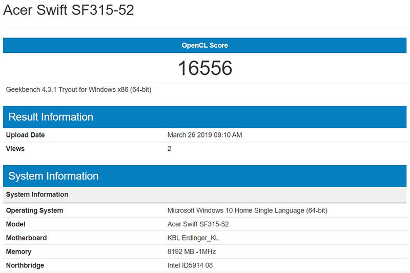 Đánh giá Acer Swift 3 SF315