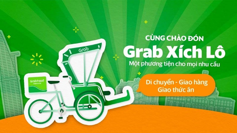 Grab Xích Lô Grab Xích Lô