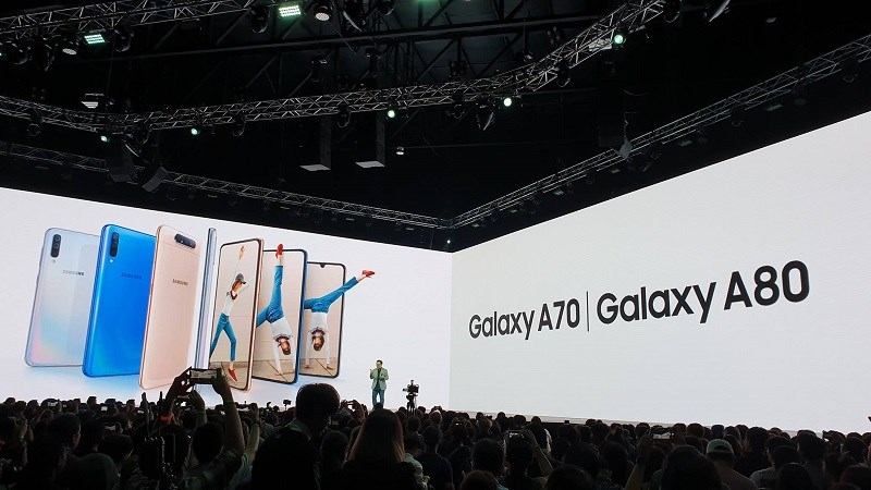 Galaxy A70 và A80 ra mắt Galaxy A70 và A80 ra mắt