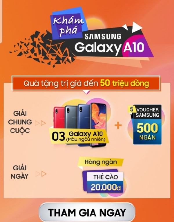 chơi game Galaxy A10 chơi game Galaxy A10