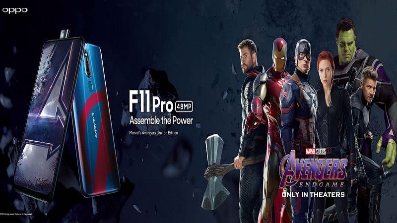 OPPO F11 Pro Marvel Avengers Limited Edition sẽ ra mắt ngày 24/4