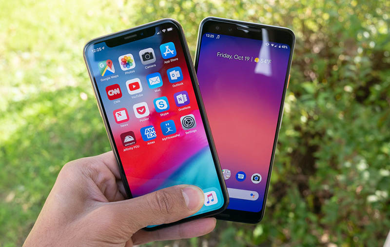 pixel 3 vs iphone xs