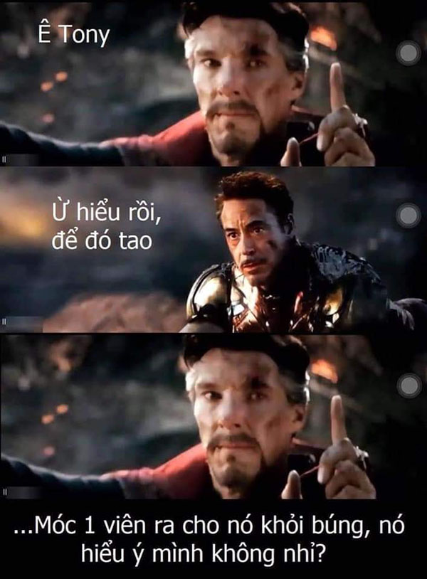 ảnh chế avengers endgame