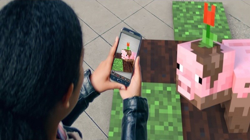 Microsoft tung teaser hé lộ game di động Minecraft theo phong cách AR Microsoft tung teaser hé lộ game di động Minecraft theo phong cách AR