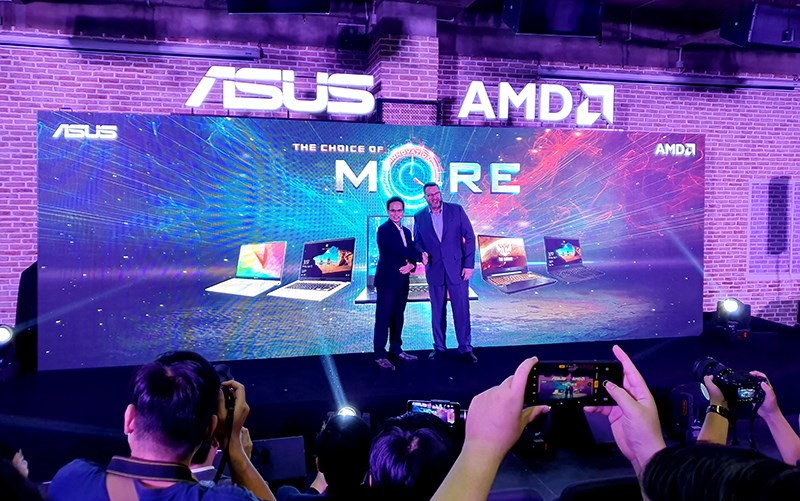 Asus hợp tác AMD 