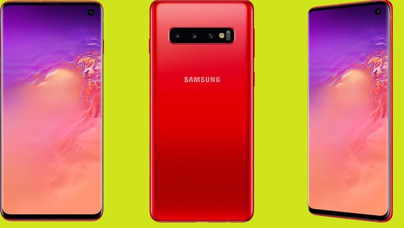 Galaxy S10 đỏ