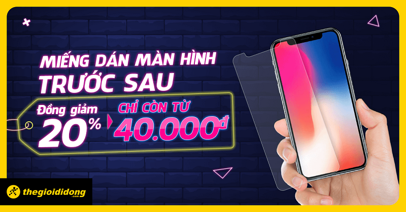 Dán màn hình giảm 20%