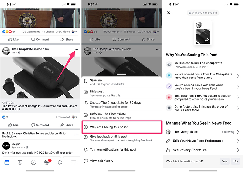 vì sao tôi thấy nội dung này trên facebook vì sao tôi thấy nội dung này trên facebook