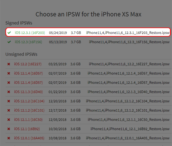 hạ cấp iOS 13 hạ cấp iOS 13