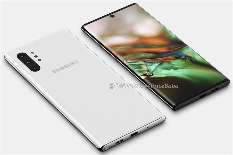 Galaxy Note 10 Pro lộ ảnh render đẹp mắt: 4 camera sau, viền màn hình hẹp hơn Galaxy Note 10 Pro lộ ảnh render đẹp mắt: 4 camera sau, viền màn hình hẹp hơn