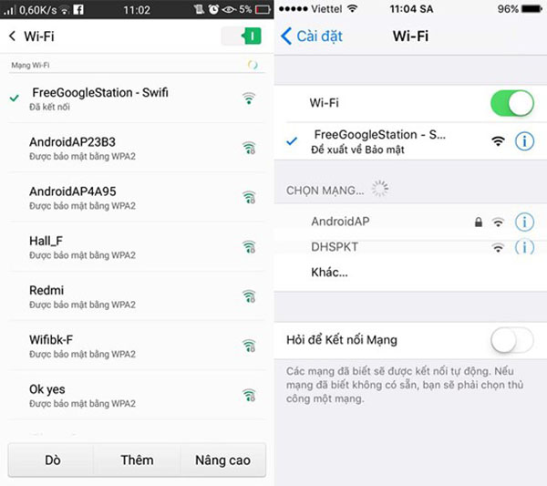 mạng wifi