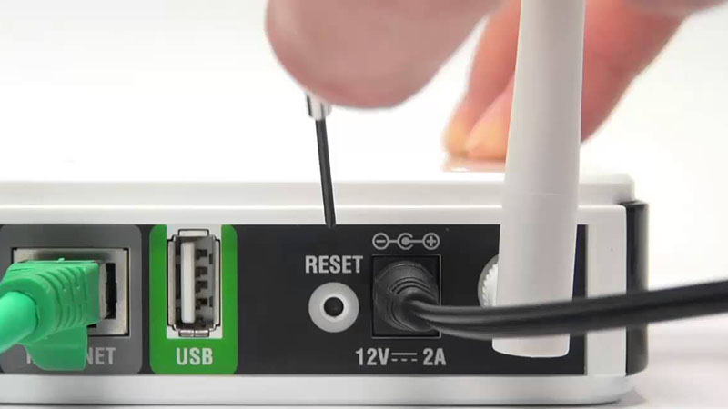 reset router reset router