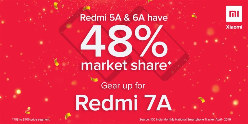 Doanh số Redmi 5A và Redmi 6A