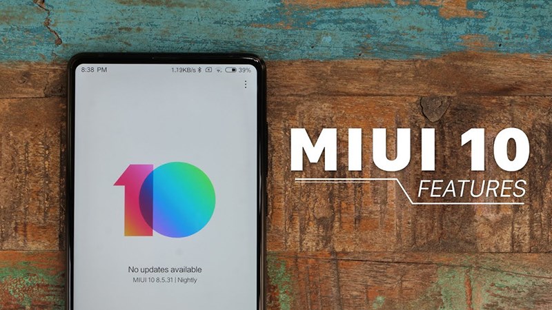 MIUI 10