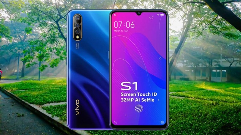Vivo S1 trình làng: Màn hình AMOLED 6.39 inch, 3 camera sau, pin 4.500 mAh Vivo S1 trình làng: Màn hình AMOLED 6.39 inch, 3 camera sau, pin 4.500 mAh