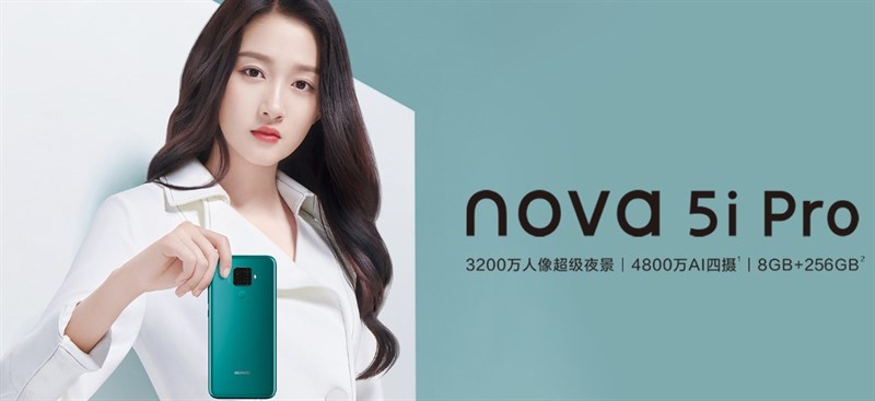 Huawei Nova 5i Pro trình làng: 4 camera sau, màn hình nốt ruồi, chip Kirin 810 Huawei Nova 5i Pro trình làng: 4 camera sau, màn hình nốt ruồi, chip Kirin 810