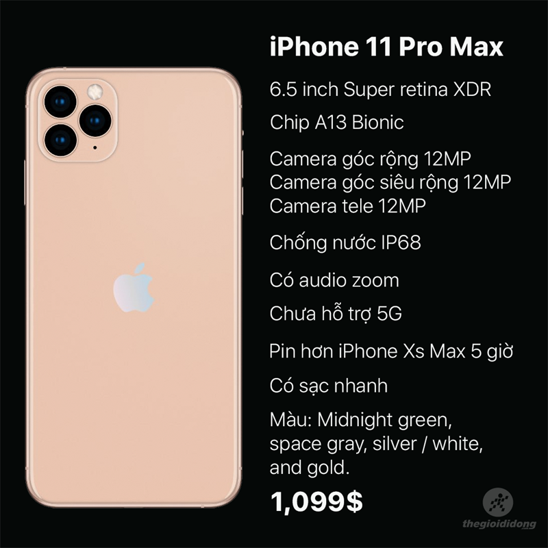 Trên tay và đánh giá nhanh iPhone 11 Pro / Pro Max Trên tay và đánh giá nhanh iPhone 11 Pro / Pro Max