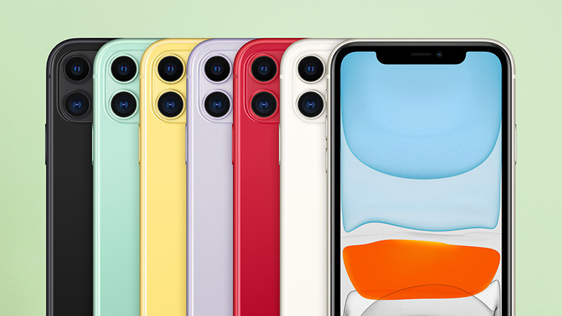 iPhone 11 màu sắc