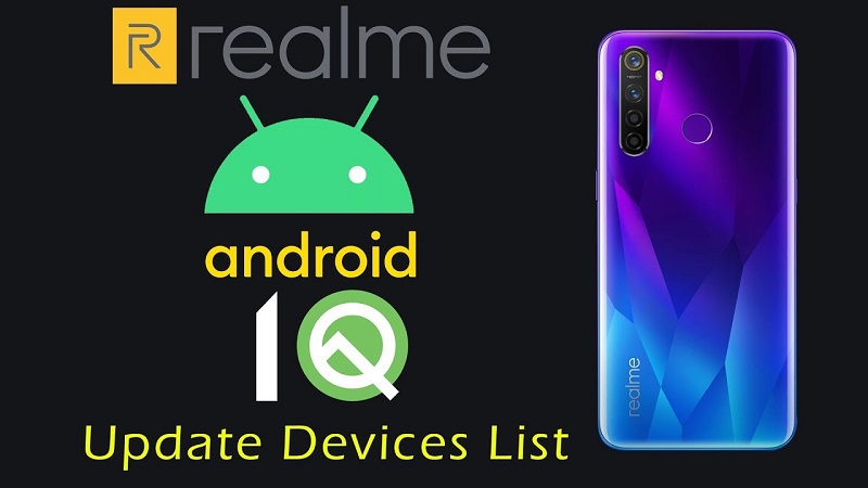 Realme công bố lịch trình cập nhật Android 10 Realme công bố lịch trình cập nhật Android 10