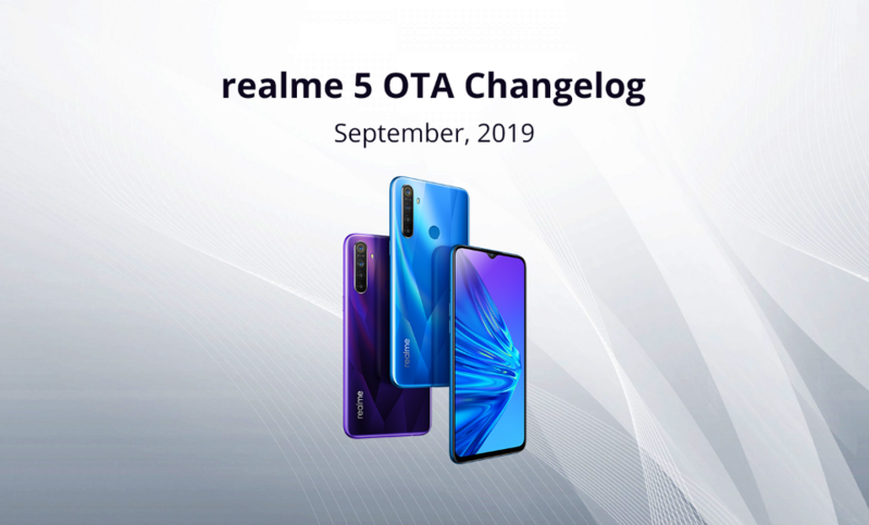 Realme 5 cập nhật Realme 5 cập nhật