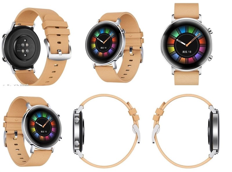 Huawei Watch GT 2 xuất hiện sắc nét trước ngày ra mắt