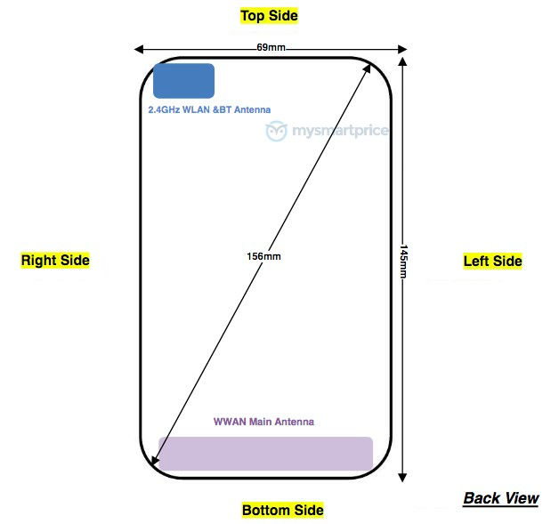 Kích thước Motorola XT2029-1