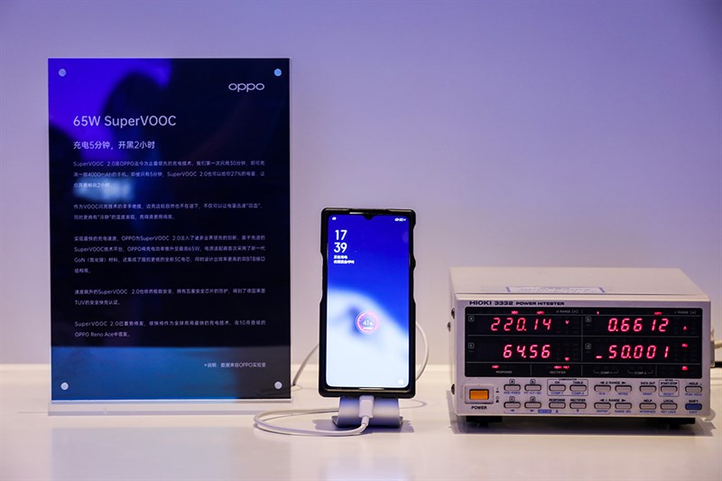 Sạc nhanh Super VOOC 2.0 65 W Sạc nhanh Super VOOC 2.0 65 W