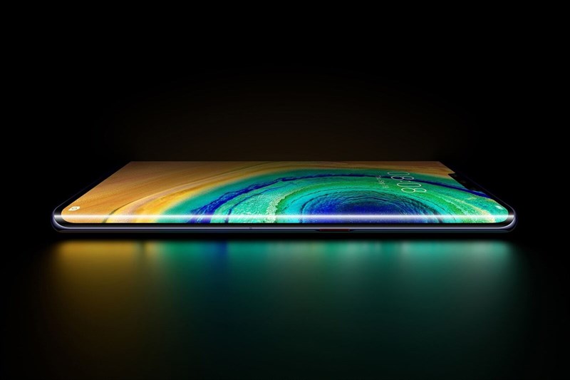 Huawei Mate 30 Pro có màn hình chân trời