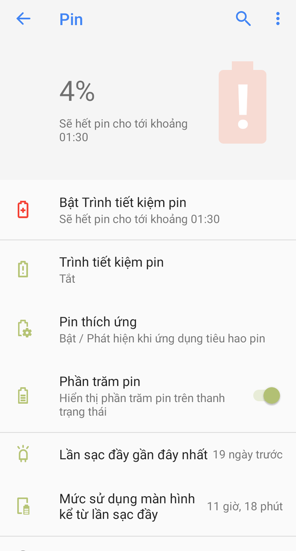 Đánh giá pin Vsmart Joy 2+