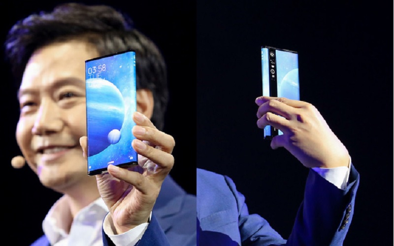 Hình ảnh chiếc điện thoại Xiaomi Mi MIX Alpha trên tay giám đốc Xiaomi - Lei Jun Hình ảnh chiếc điện thoại Xiaomi Mi MIX Alpha trên tay giám đốc Xiaomi - Lei Jun