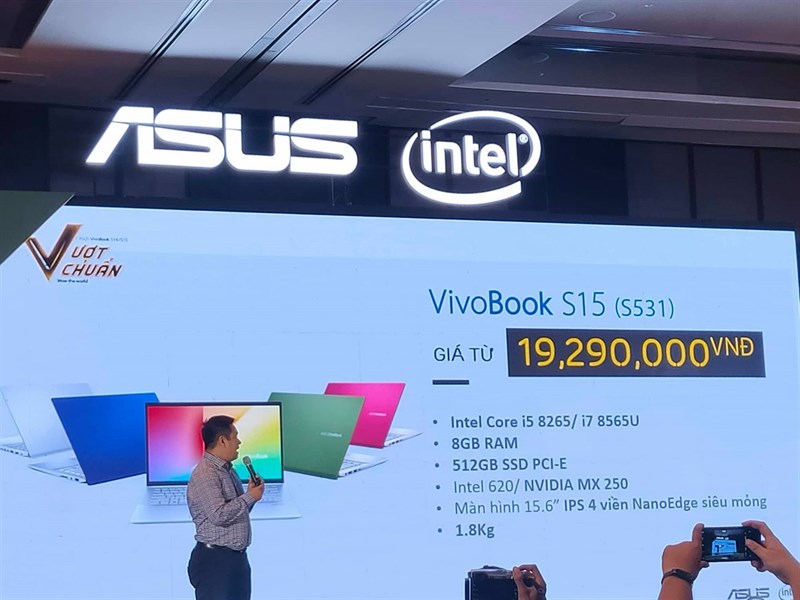 Giá bán của VivoBook S15