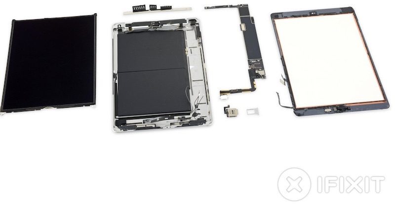 ‘Mổ xẻ’ iPad 7 10.2 inch: Bộ nhớ RAM 3GB, pin 8.227 mAh