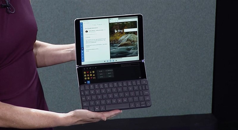 Microsoft Surface Neo ra mắt: 2 màn hình, thiết kế siêu mỏng, hỗ trợ bút cảm ứng Microsoft Surface Neo ra mắt: 2 màn hình, thiết kế siêu mỏng, hỗ trợ bút cảm ứng