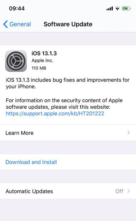ios 13 ios 13