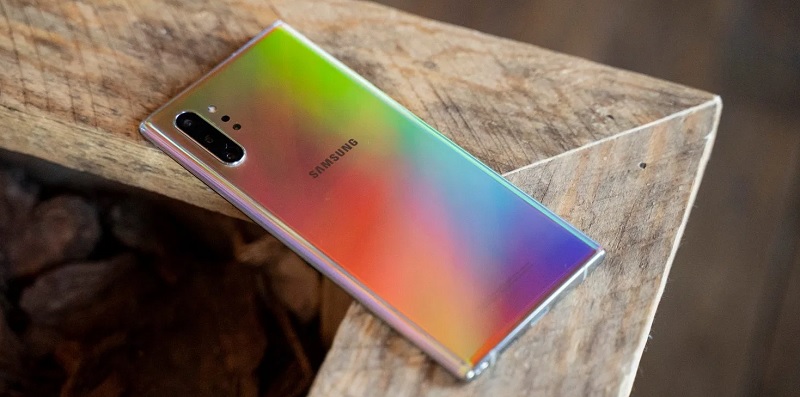 Màu cầu vồng trên Galaxy Note 10 Màu cầu vồng trên Galaxy Note 10