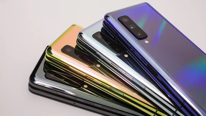 Các màu sắc trên Galaxy Fold Các màu sắc trên Galaxy Fold