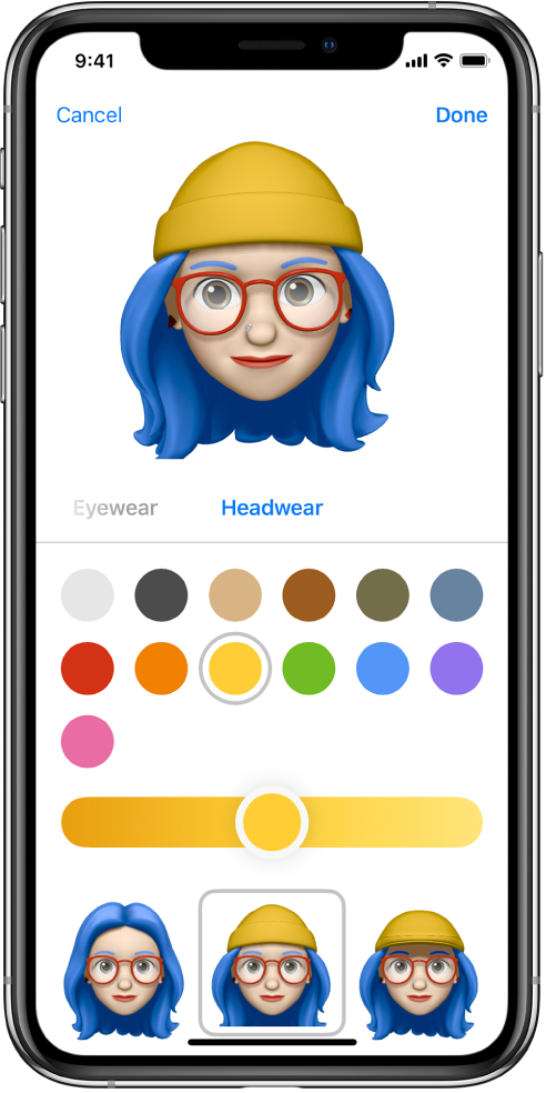 Tính năng Memoji Tính năng Memoji