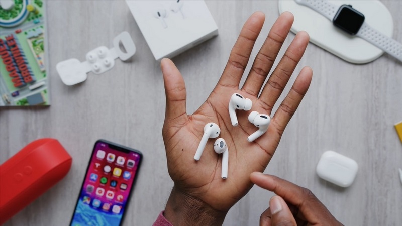 So sánh Airpods Pro và AirPods 2