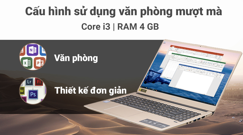 Cấu hình laptop Acer Swift 3