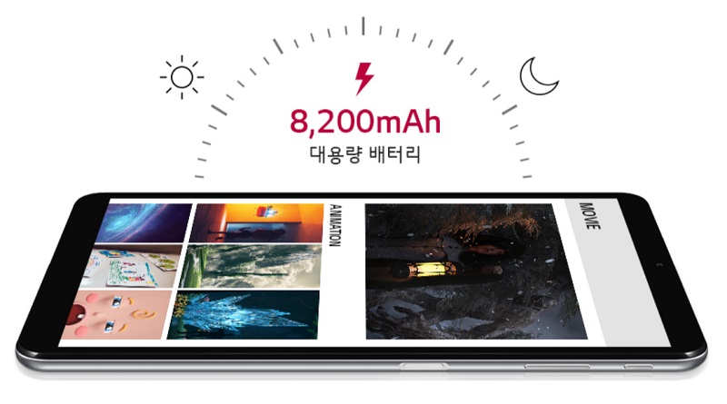 LG G Pad 5 10.1 sở hữu viên pin 'khủng' 8.200 mAh, có hỗ trợ sạc nhanh Quick Charge 3.0