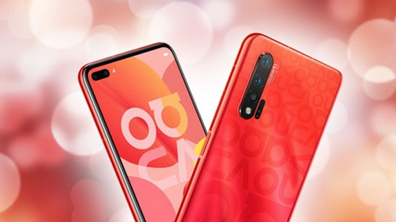 Huawei Nova 6 5G phiên bản màu đỏ đẹp thế này có khiến bạn bị kích thích?