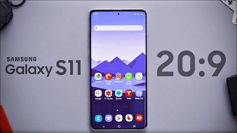 Thế hệ Samsung Galaxy S11 sẽ có 3 tùy chọn kích thước màn hình, tất cả đều sử dụng màn hình cong tràn cạnh Thế hệ Samsung Galaxy S11 sẽ có 3 tùy chọn kích thước màn hình, tất cả đều sử dụng màn hình cong tràn cạnh