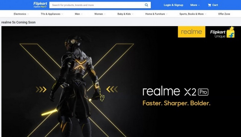 Realme 5s được trang bán lẻ xác nhận chuẩn bị ra mắt Realme 5s được trang bán lẻ xác nhận chuẩn bị ra mắt
