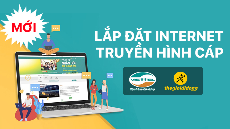 Lắp đặt Internet truyền hình cáp Viettel Lắp đặt Internet truyền hình cáp Viettel
