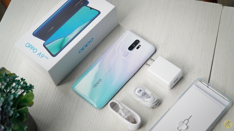 OPPO A9 (2020) Trắng Ngọc Thạch OPPO A9 (2020) Trắng Ngọc Thạch