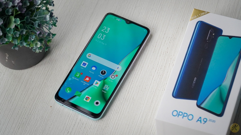 OPPO A9 (2020) Trắng Ngọc Thạch OPPO A9 (2020) Trắng Ngọc Thạch