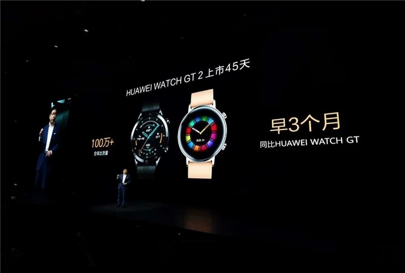 Huawei Watch GT2 pin 2 tuần, có thể nghe nhạc, gọi điện đã bán được hơn 1 triệu chiếc